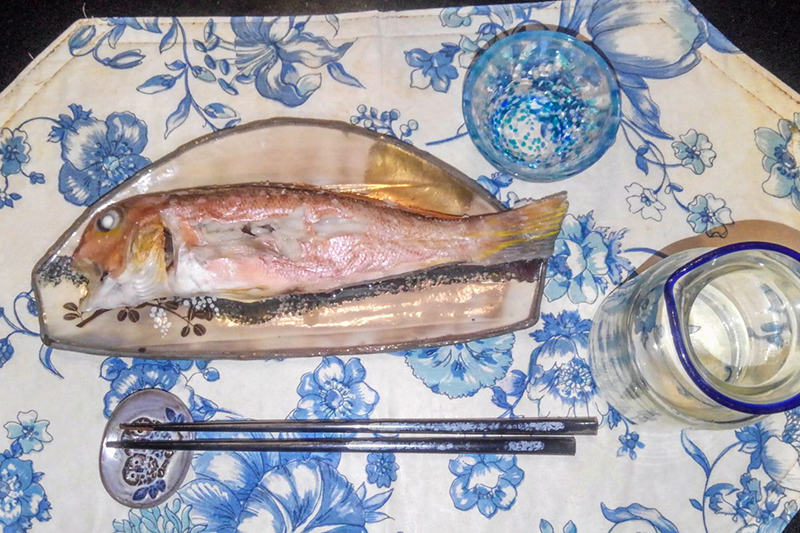 2020年 1月　アマダイを狙って、真鶴港沖での魚釣りに行ってきました。